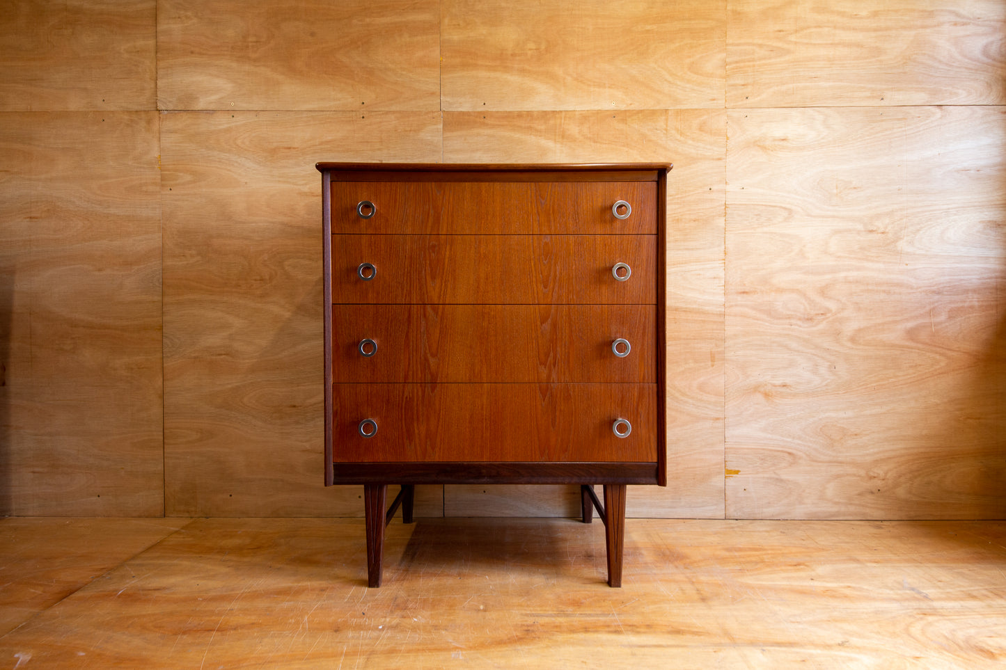 Teak Chest of Drawers by Homeworthy