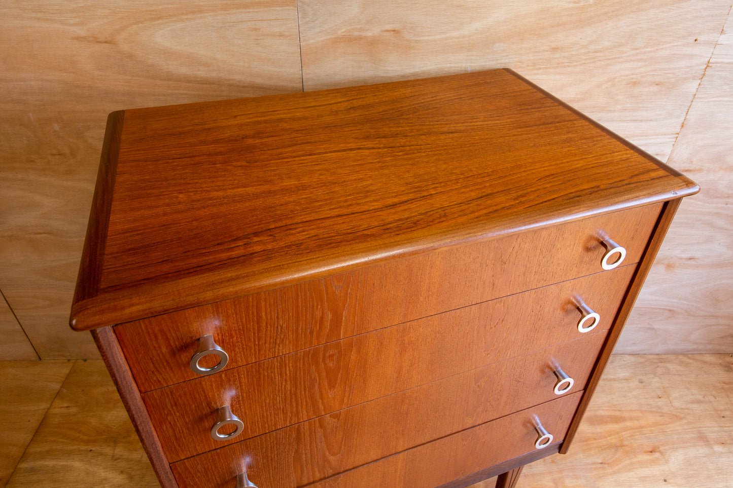 Teak Chest of Drawers by Homeworthy