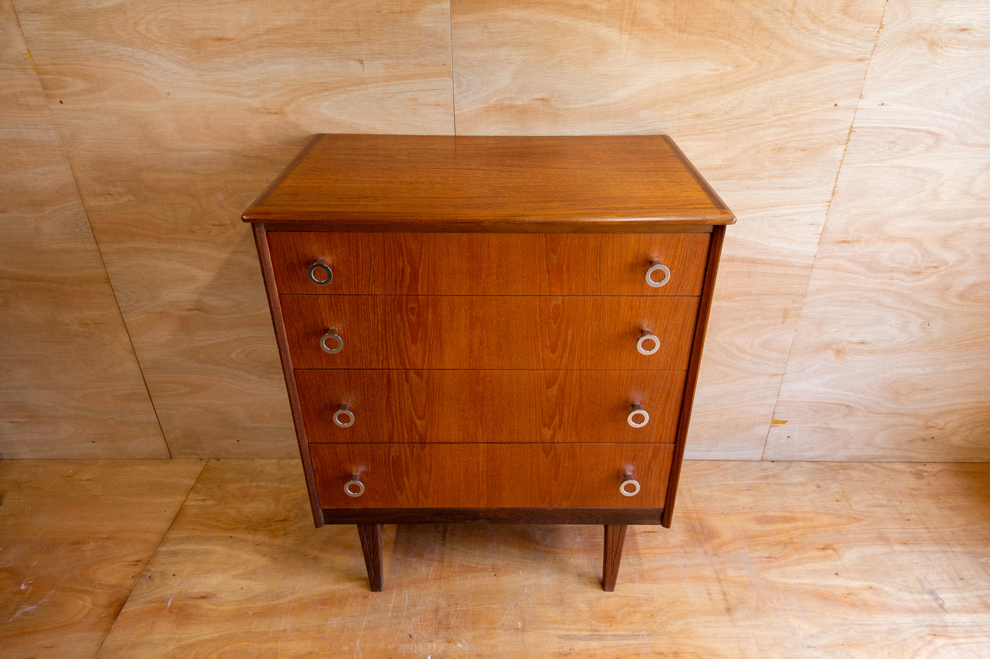 Teak Chest of Drawers by Homeworthy