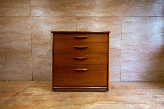 Vintage Austinsuite Teak Chest Of Drawers