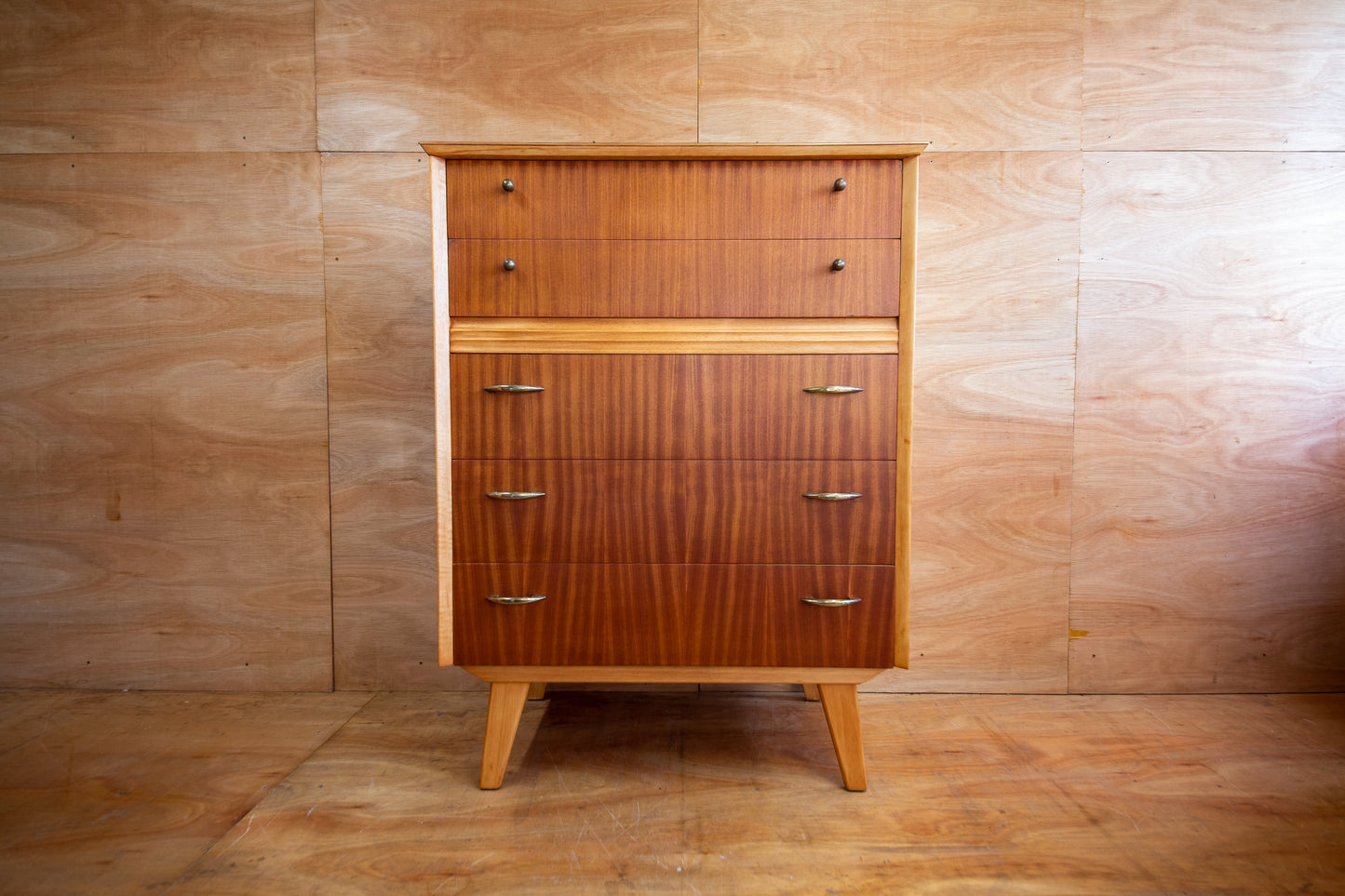 Teak Chest of Drawers