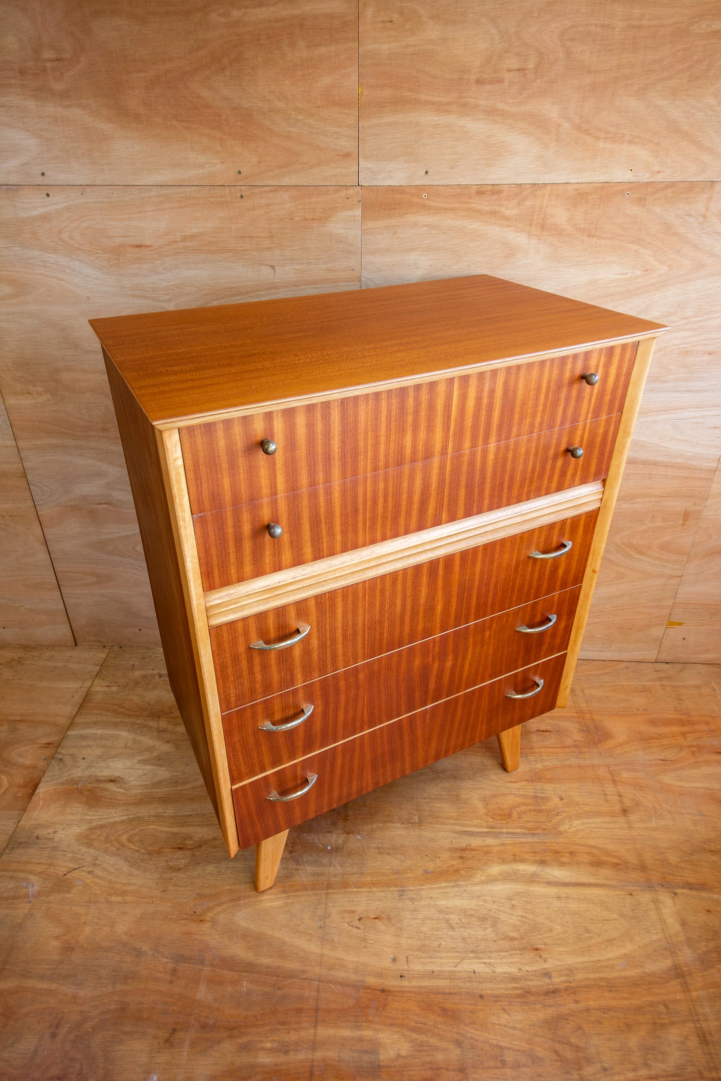 Teak Chest of Drawers