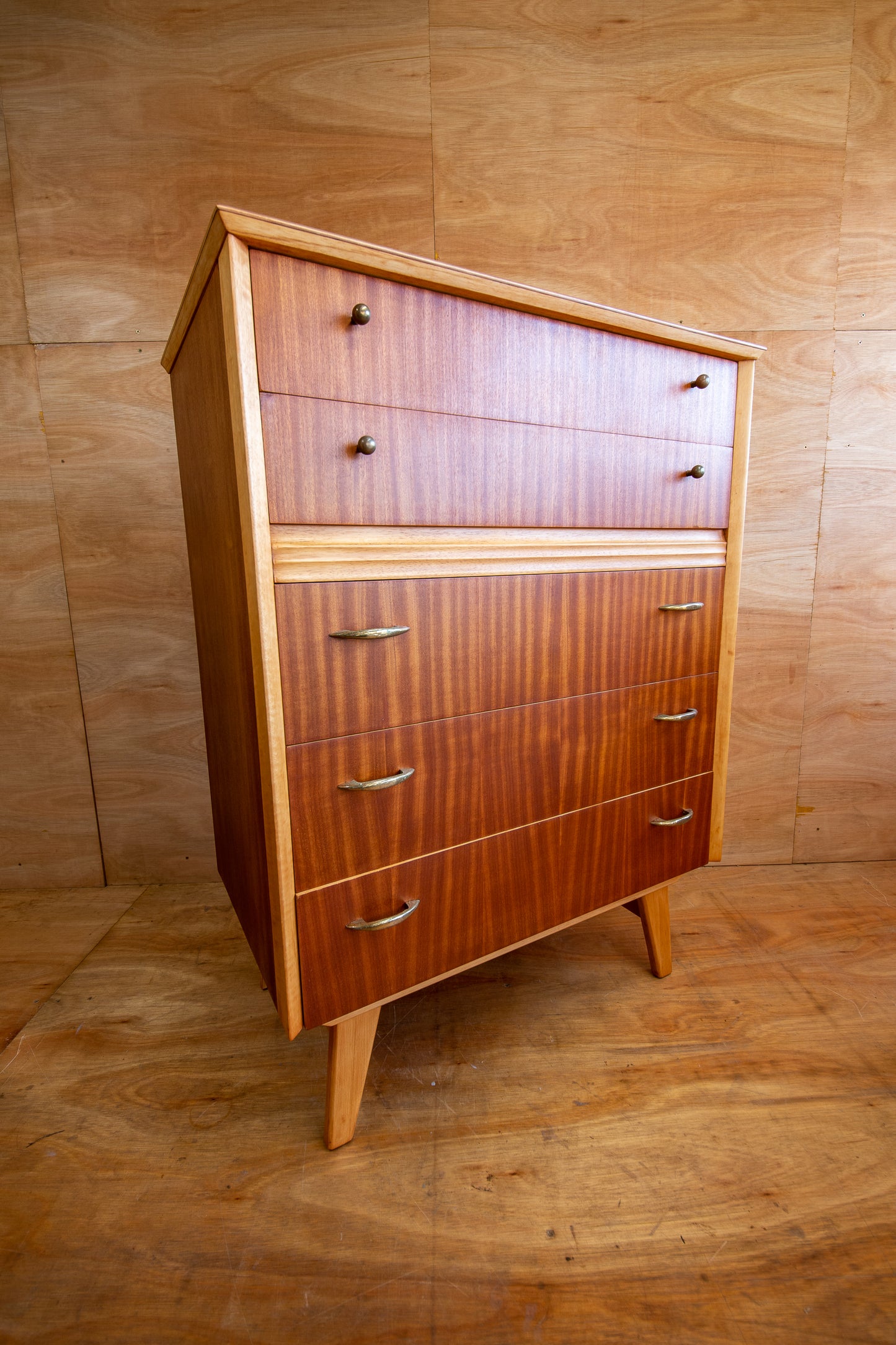 Teak Chest of Drawers