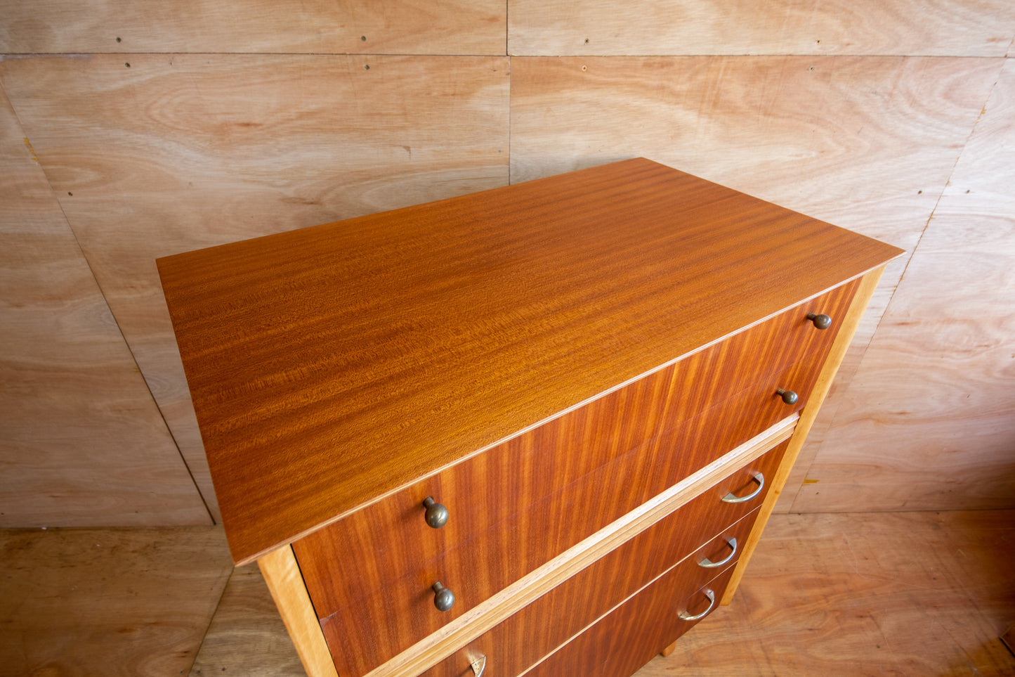 Teak Chest of Drawers