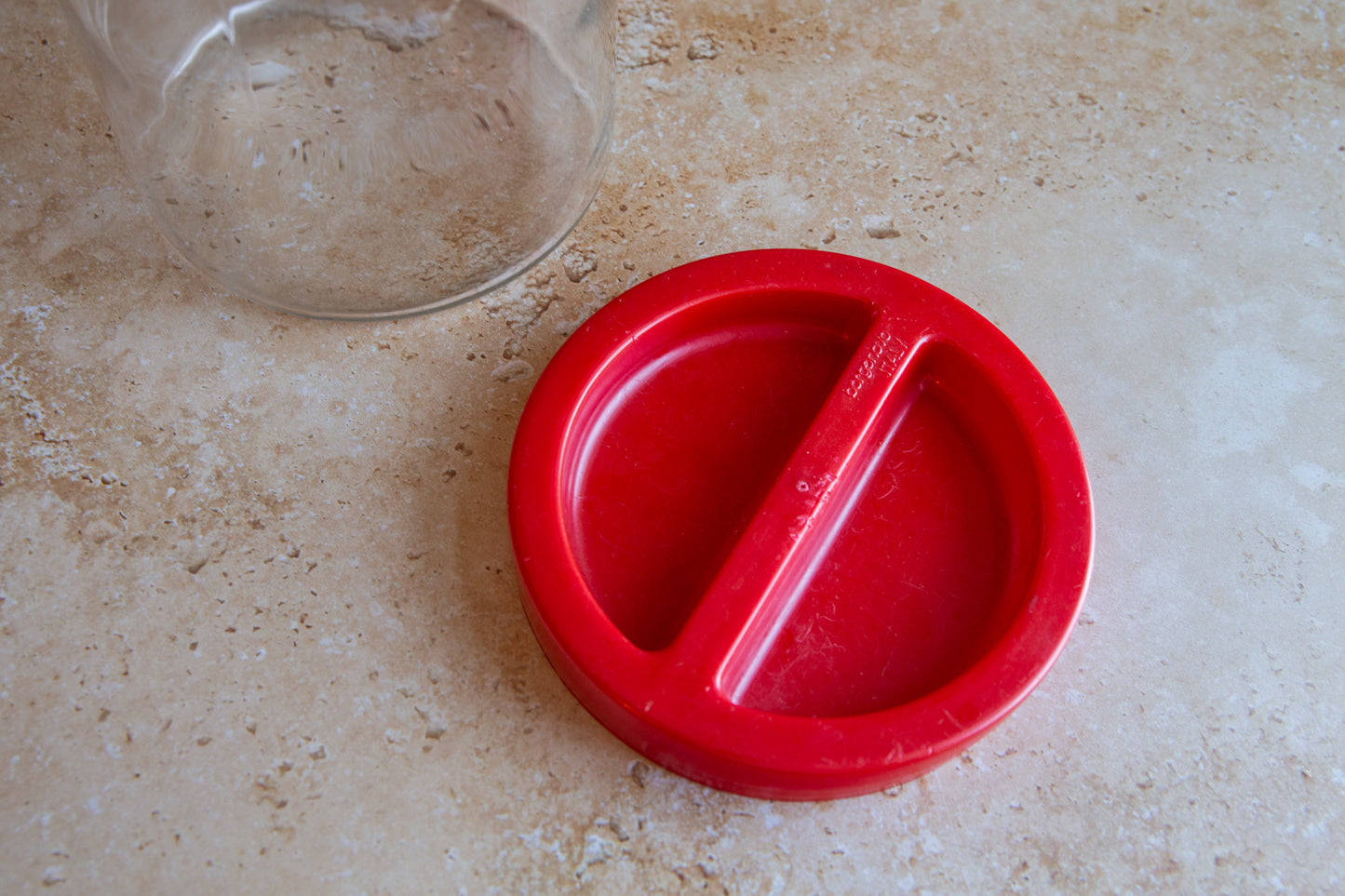 Large Vintage Glass Sweet Jar