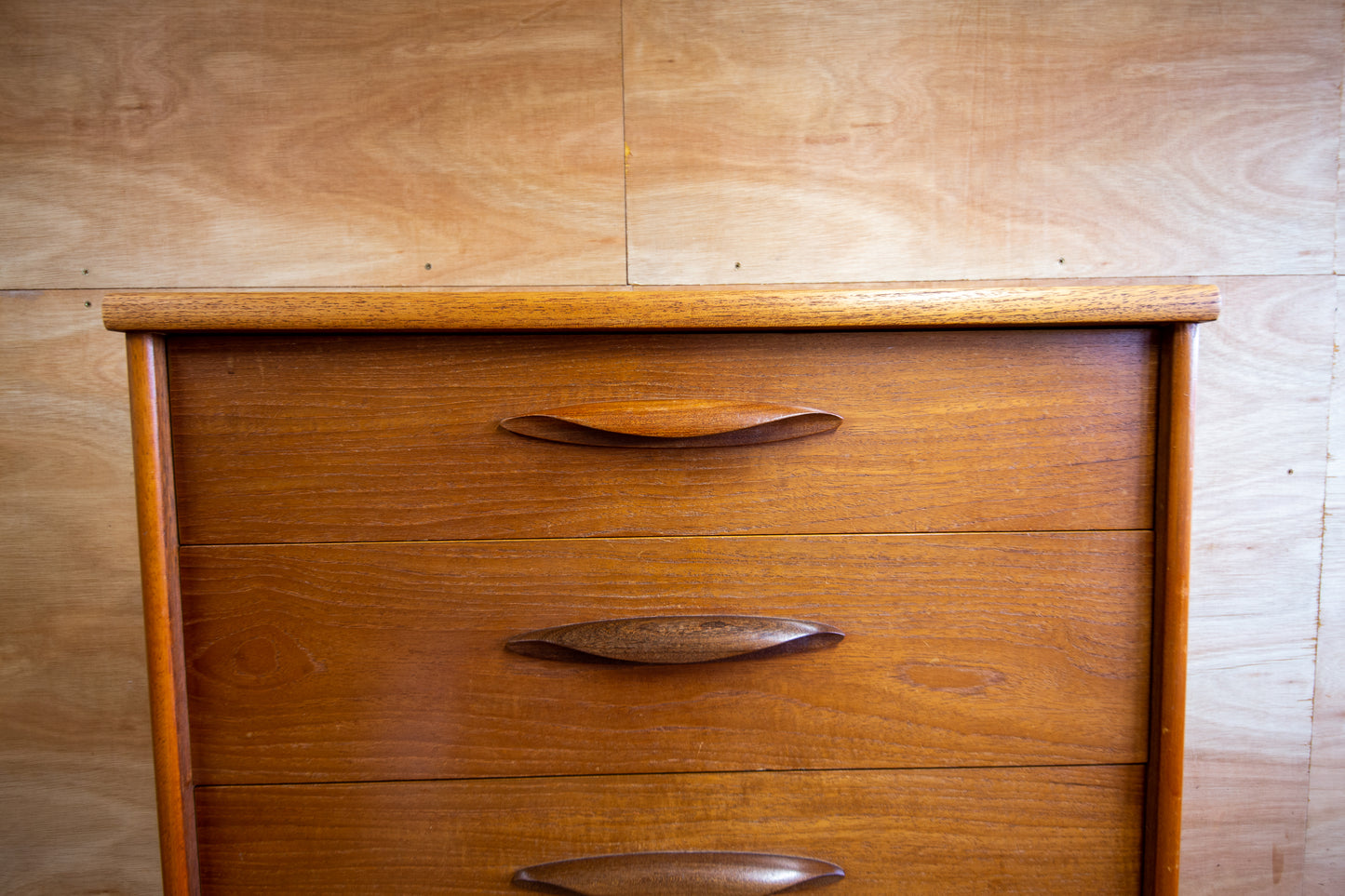 Vintage Austinsuite Teak Tallboy Drawers