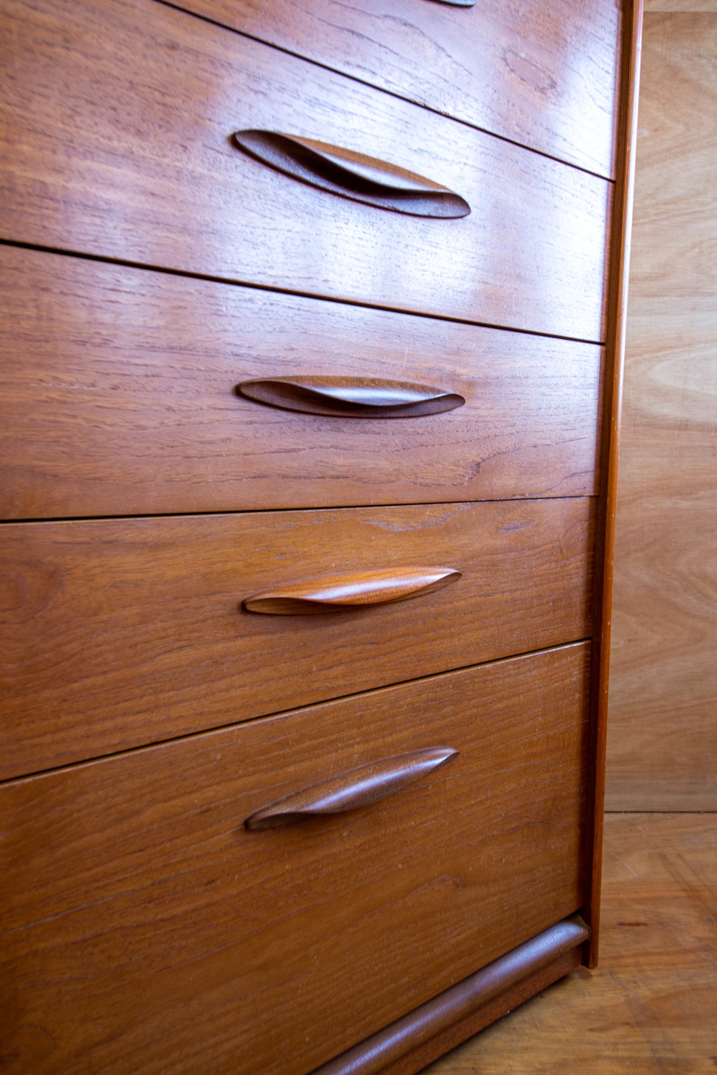 Vintage Austinsuite Teak Tallboy Drawers