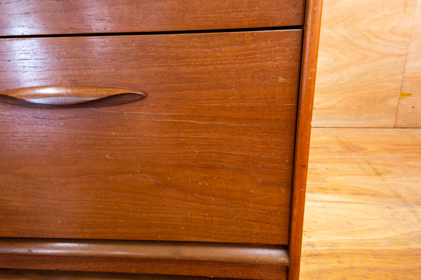 Vintage Austinsuite Teak Tallboy Drawers