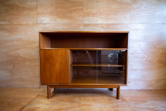 Vintage Mcintosh Teak Display Cabinet