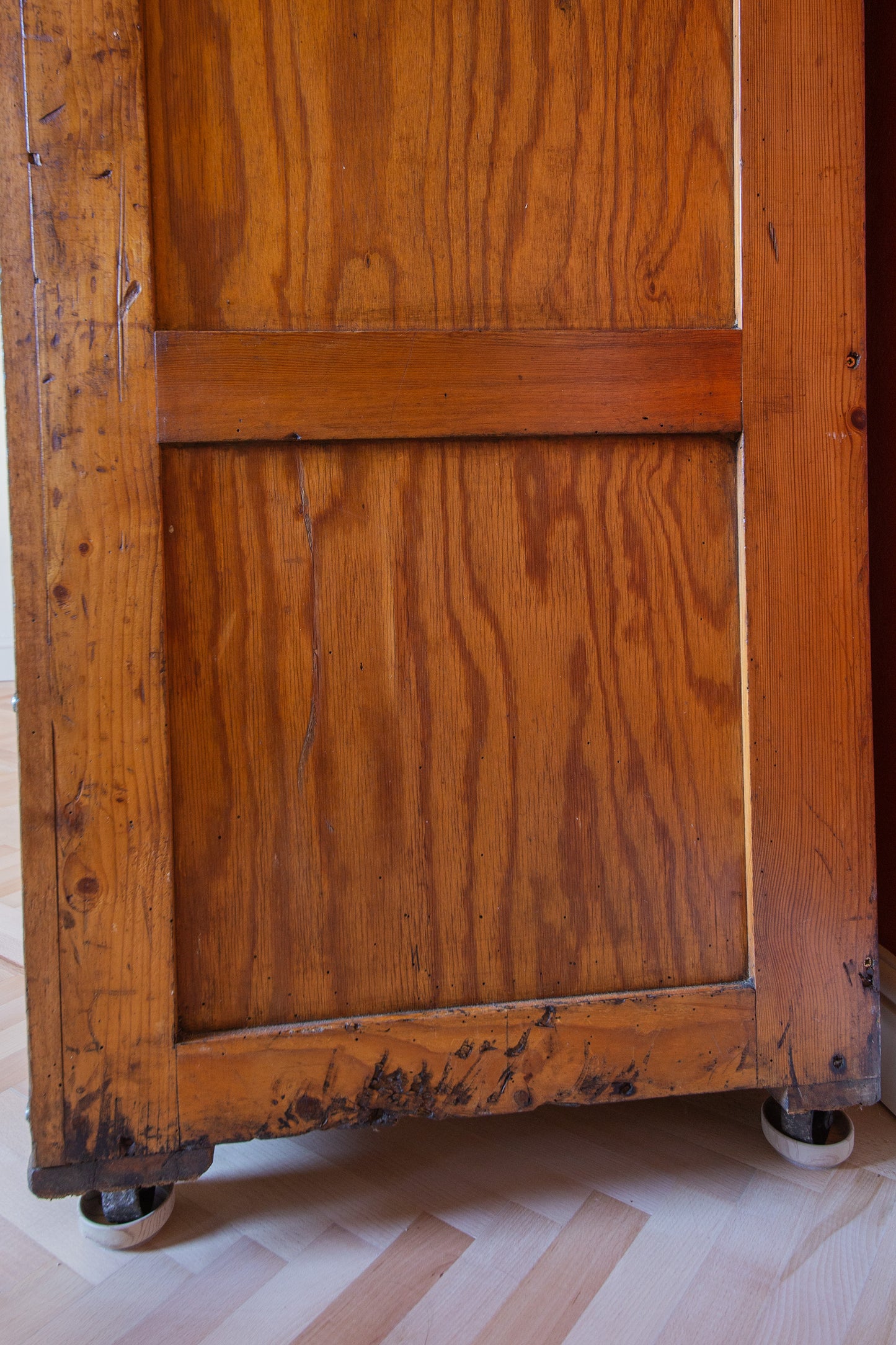 Vintage Tambour Bakers Cabinet