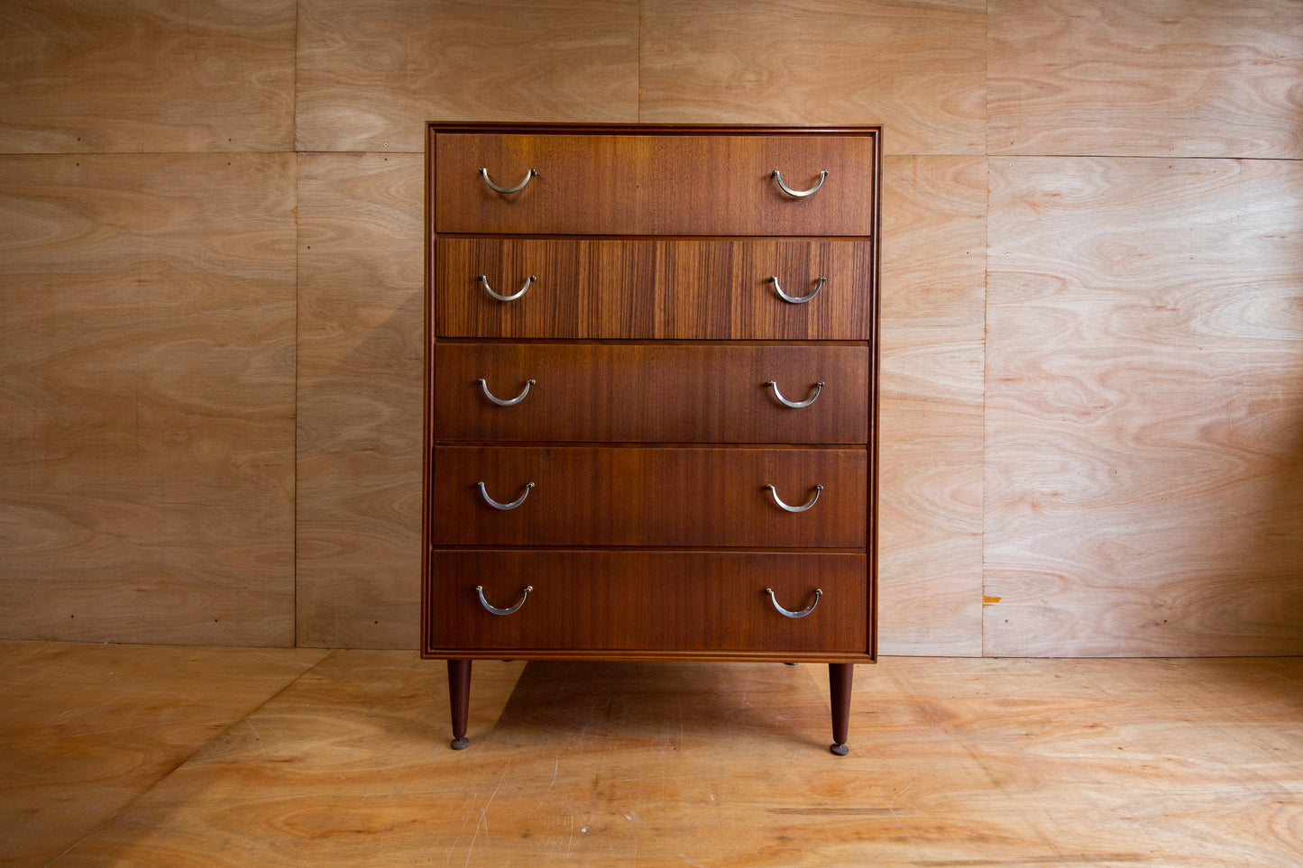 Vintage Meredew Teak Chest of Drawers