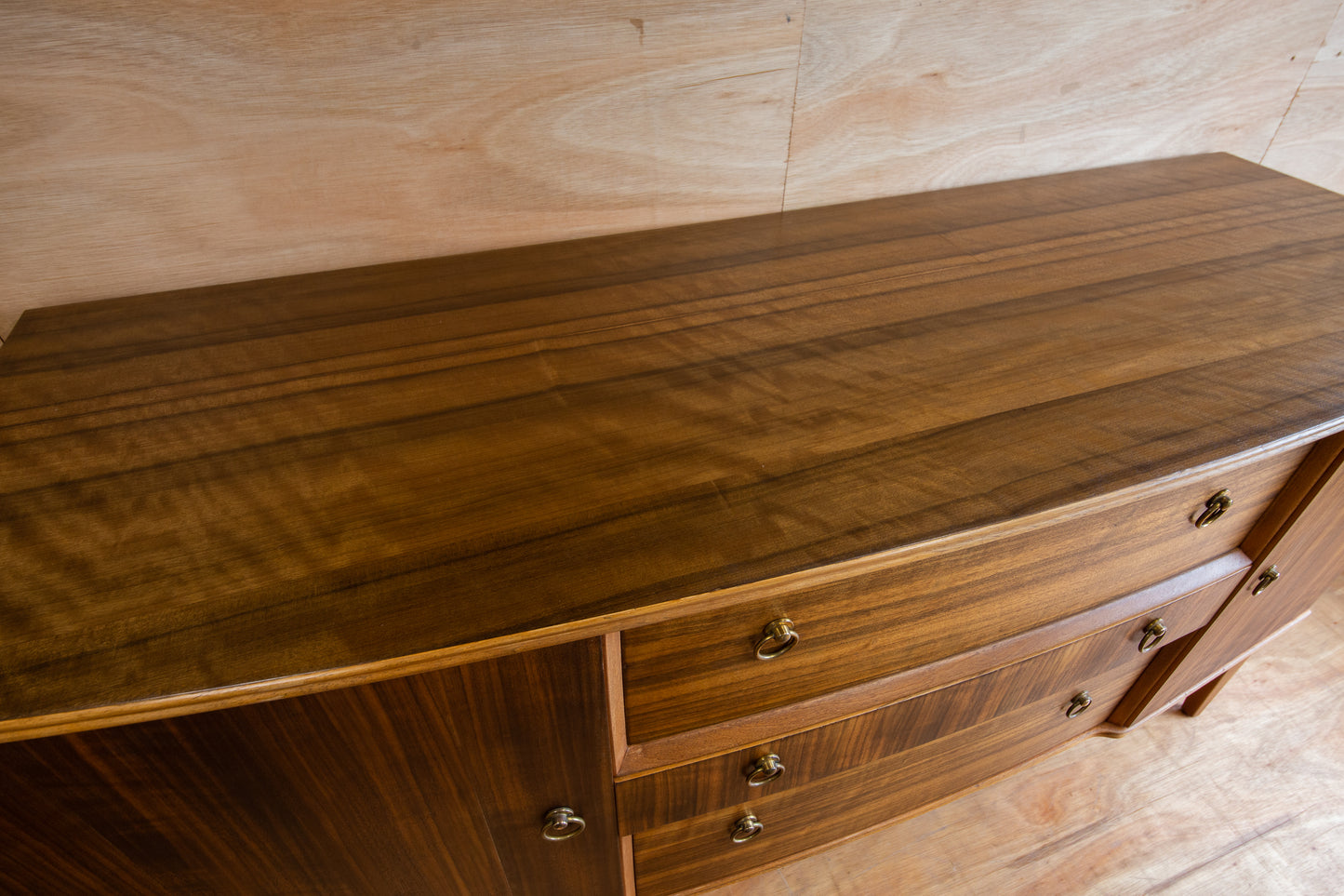 Vintage Walnut Sideboard by Beithcraft